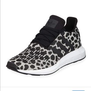Adidas Swift Run Athletic Shoes- Cheetah